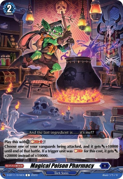 Image for Magical Poison Pharmacy (D-BT11: Clash of the Heroes) (D-BT11/074EN) - Cardfight Vanguard