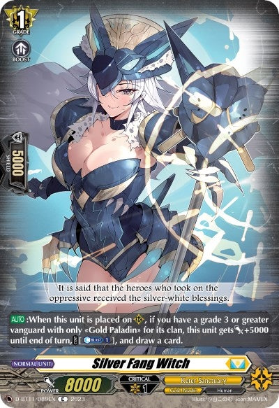 Image for Silver Fang Witch (D-BT11: Clash of the Heroes) (D-BT11/089EN) - Cardfight Vanguard