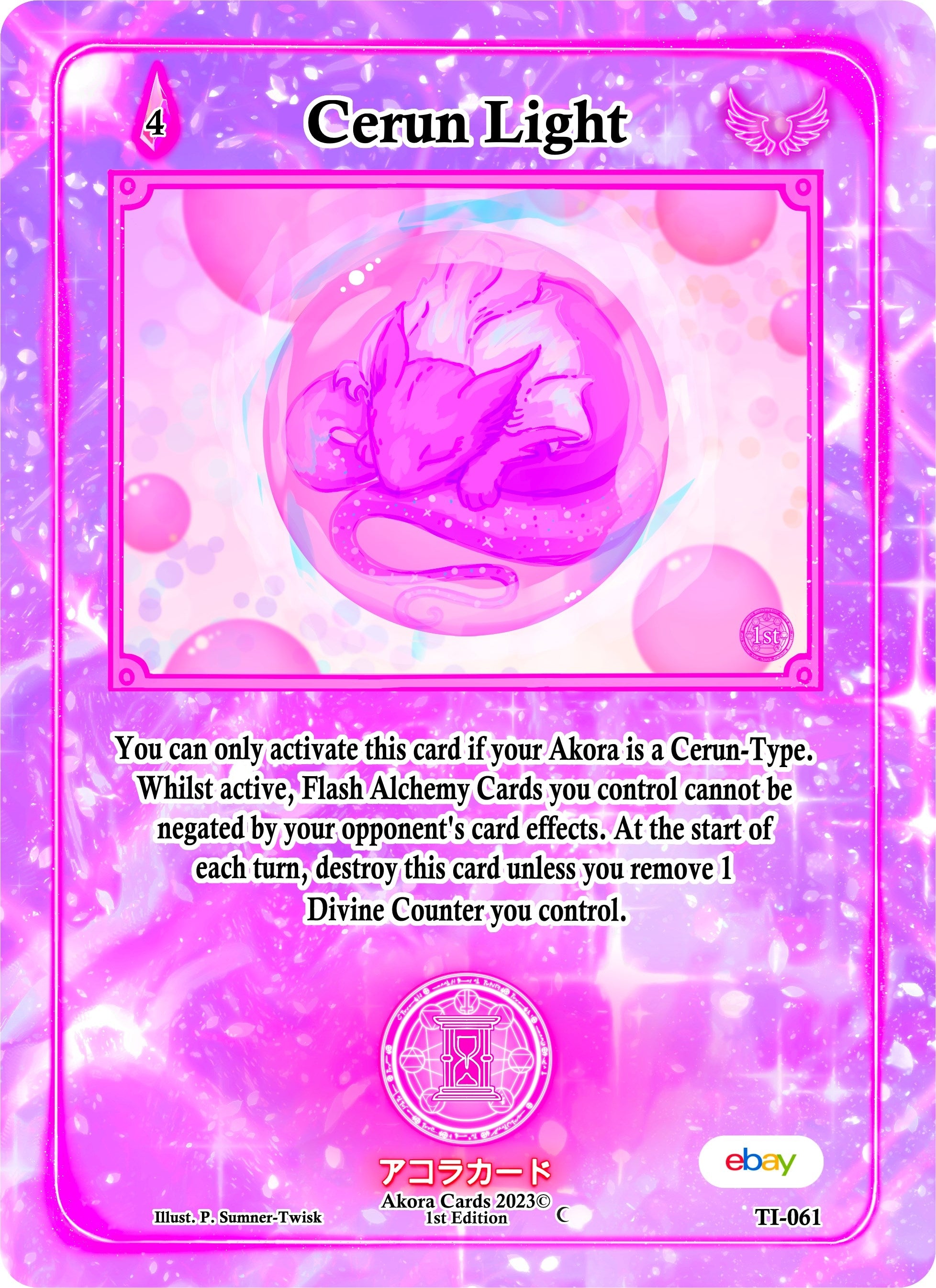 Image for Cerun Light (Trials of Ikithia [eBay 1st Edition]) (TI-061) - Akora TCG