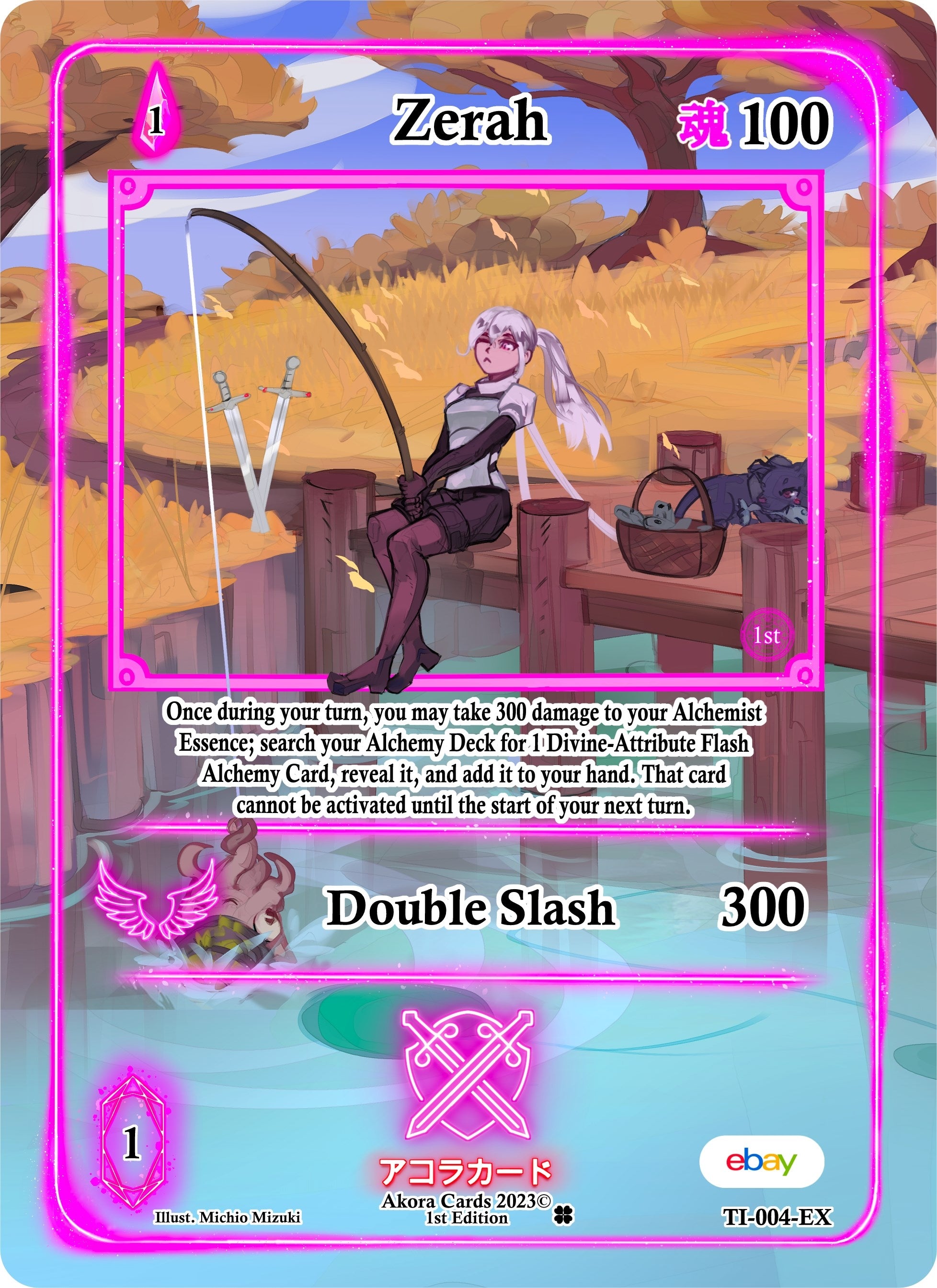 Image for Zerah (Extended Art) (Trials of Ikithia [eBay 1st Edition]) (TI-004-EX) - Akora TCG