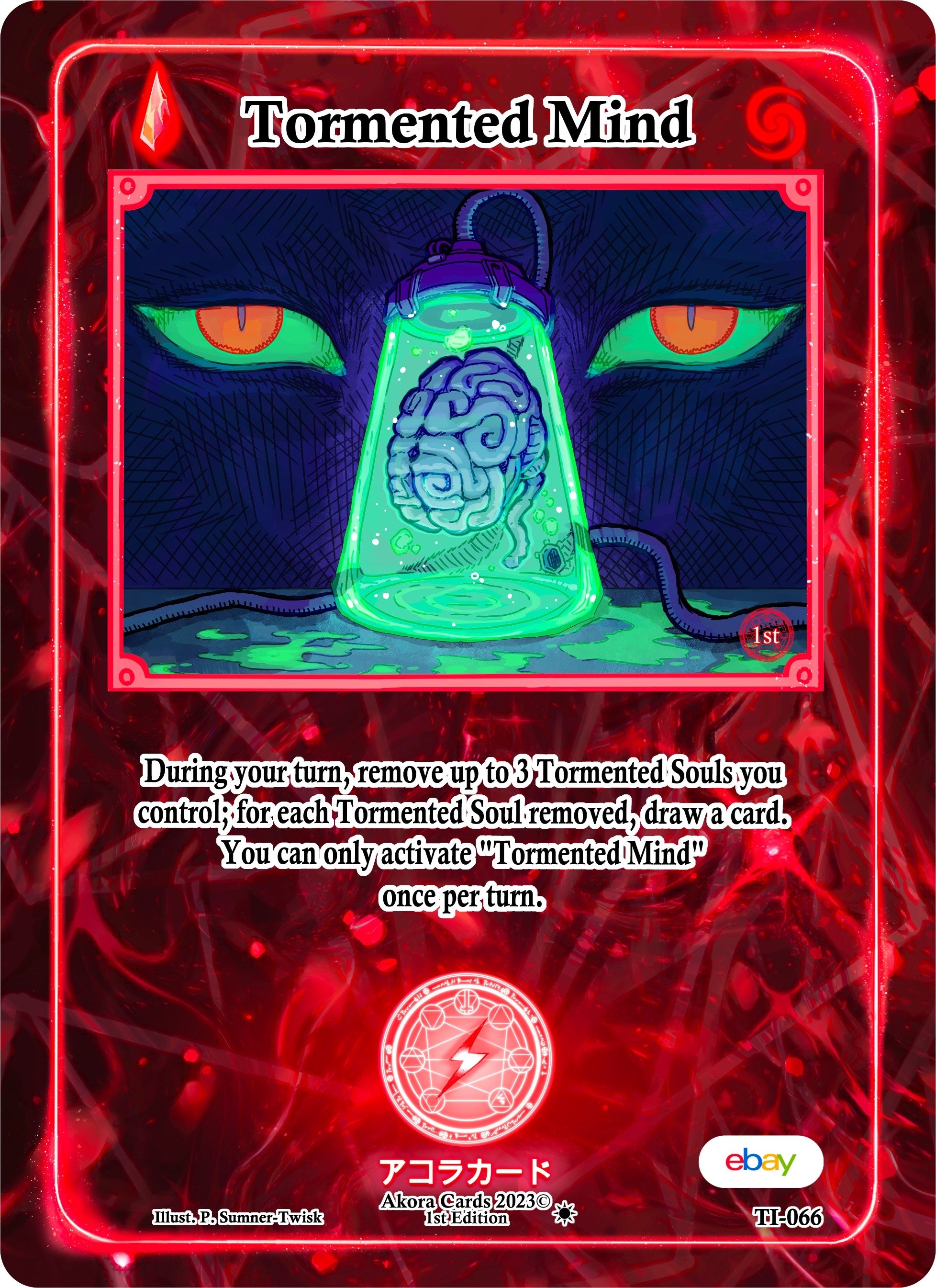 Image for Tormented Mind (Trials of Ikithia [eBay 1st Edition]) (TI-066) - Akora TCG
