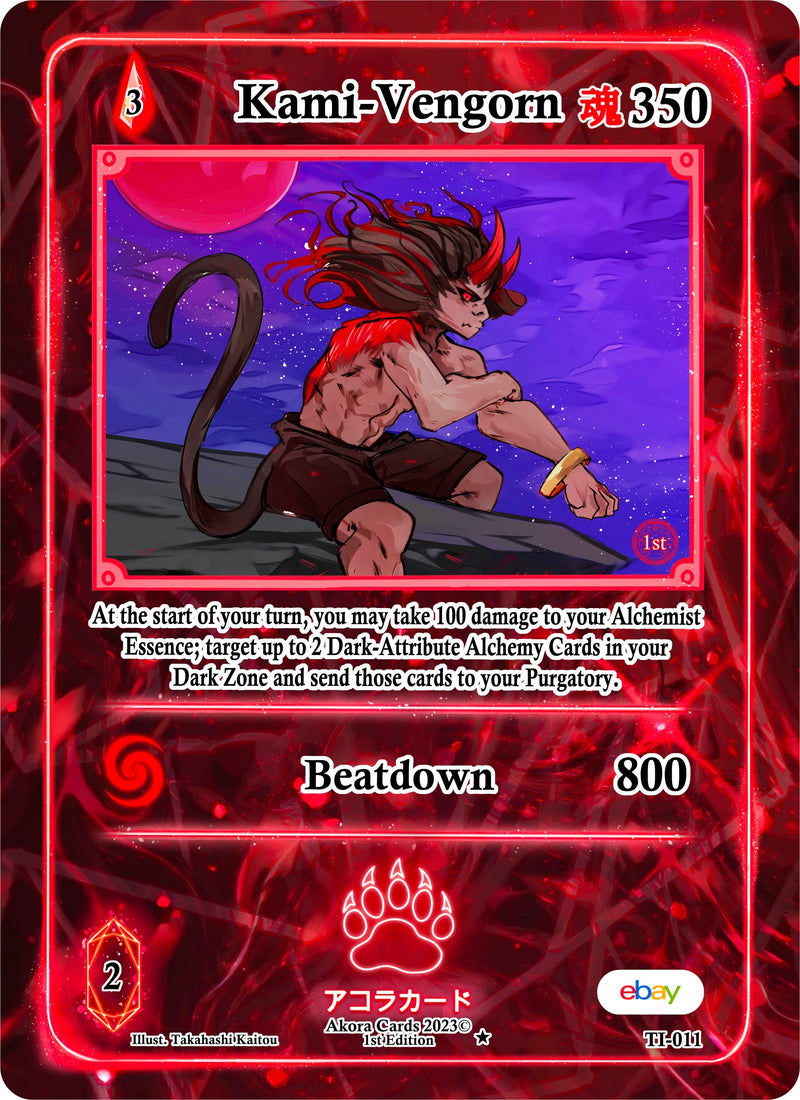 Image for Kami-Vengorn (Trials of Ikithia [eBay 1st Edition]) (TI-011) - Akora TCG