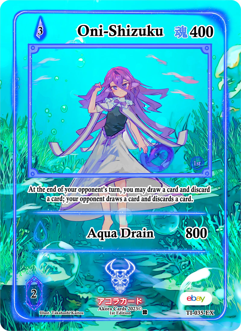 Image for Oni-Shizuku (Extended Art) (Trials of Ikithia [eBay 1st Edition]) (TI-035-EX) - Akora TCG