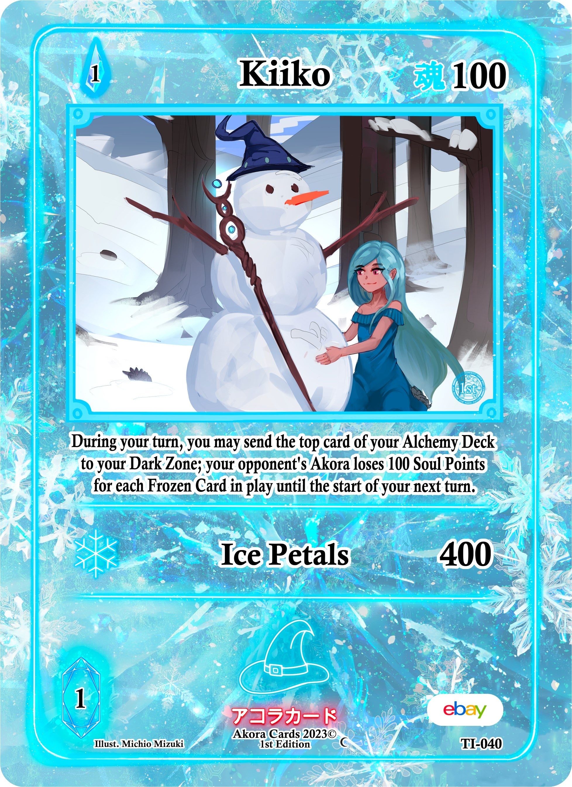 Image for Kiiko (Trials of Ikithia [eBay 1st Edition]) (TI-040) - Akora TCG