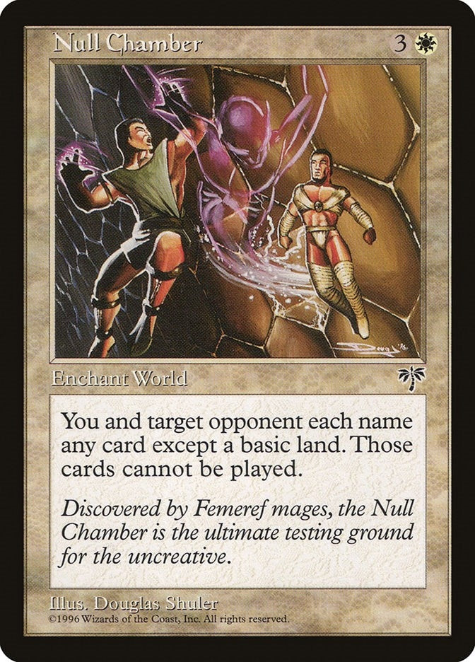 Image for Null Chamber (Mirage) - Magic: The Gathering
