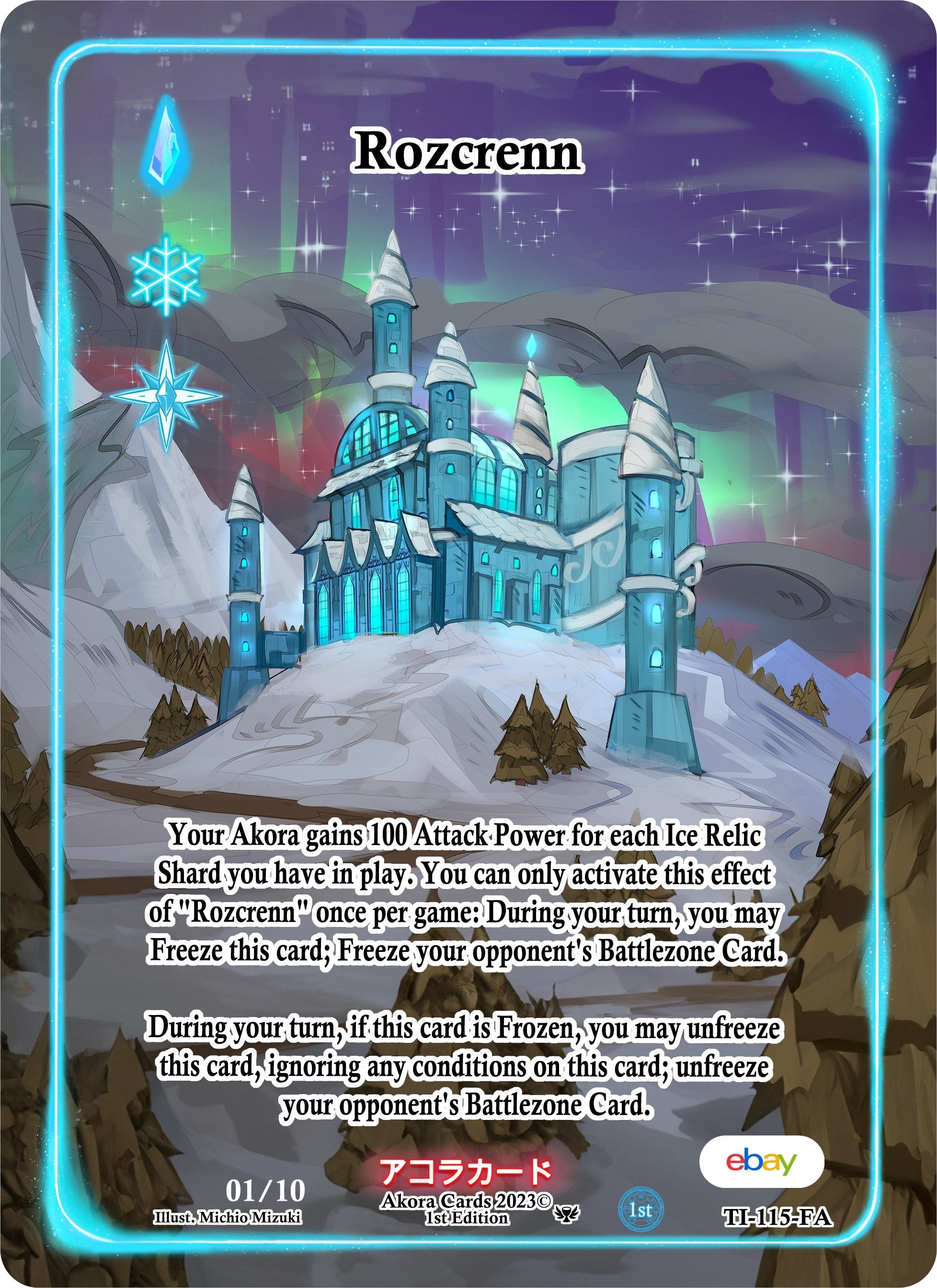 Image for Rozcrenn (Full Art) (Serial Numbered) (Trials of Ikithia [eBay 1st Edition]) (TI-115-FA) - Akora TCG