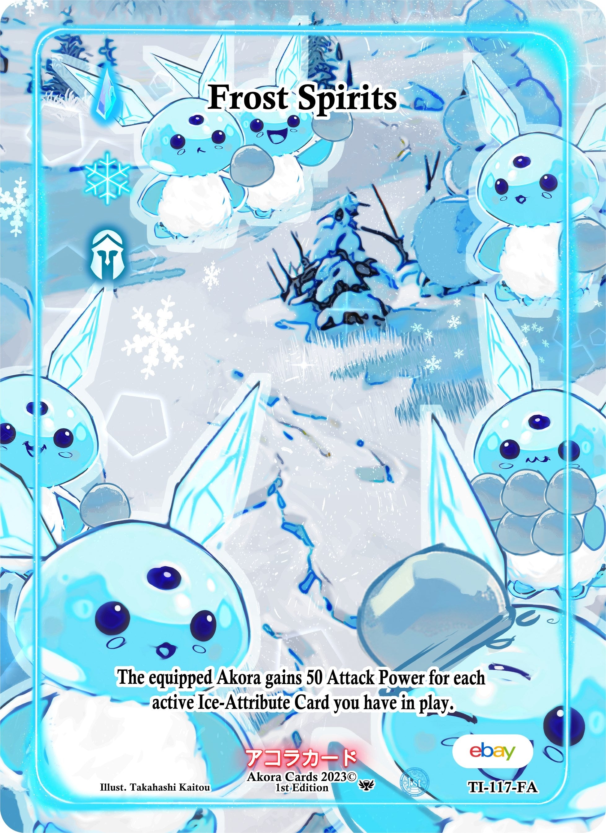 Image for Frost Spirits (Full Art) (Trials of Ikithia [eBay 1st Edition]) (TI-117-FA) - Akora TCG