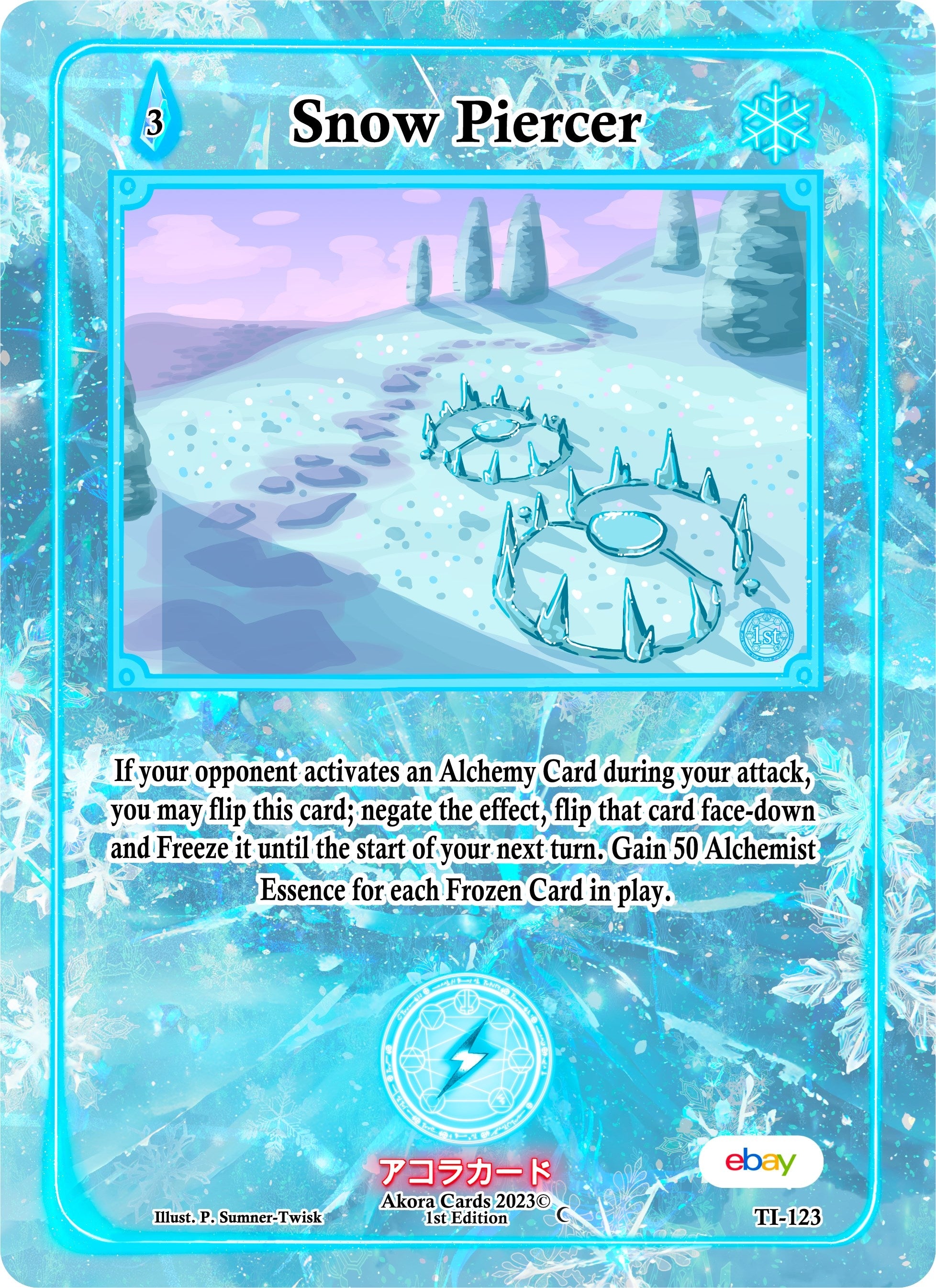 Image for Snow Piercer (Trials of Ikithia [eBay 1st Edition]) (TI-123) - Akora TCG