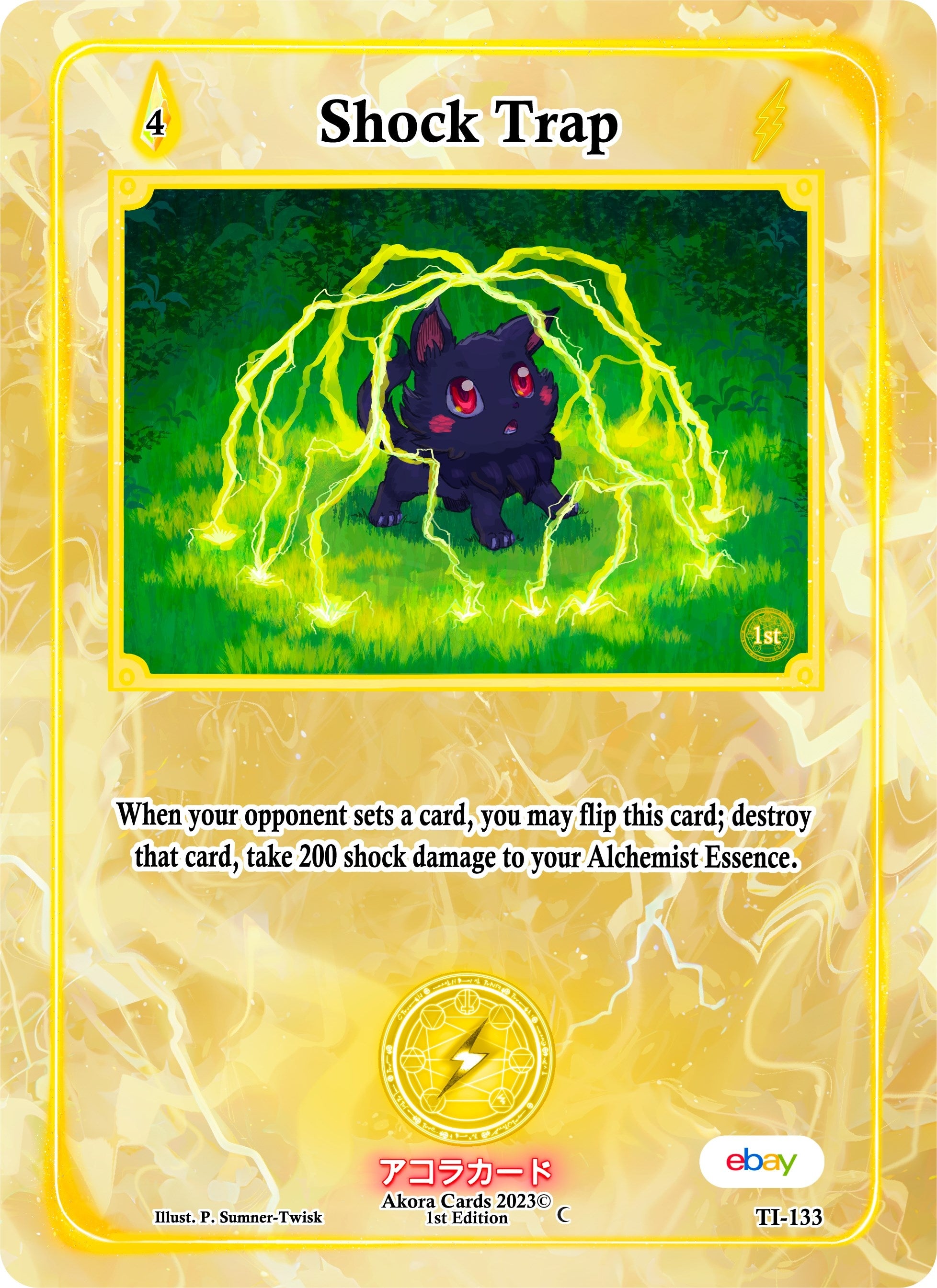 Image for Shock Trap (Trials of Ikithia [eBay 1st Edition]) (TI-133) - Akora TCG