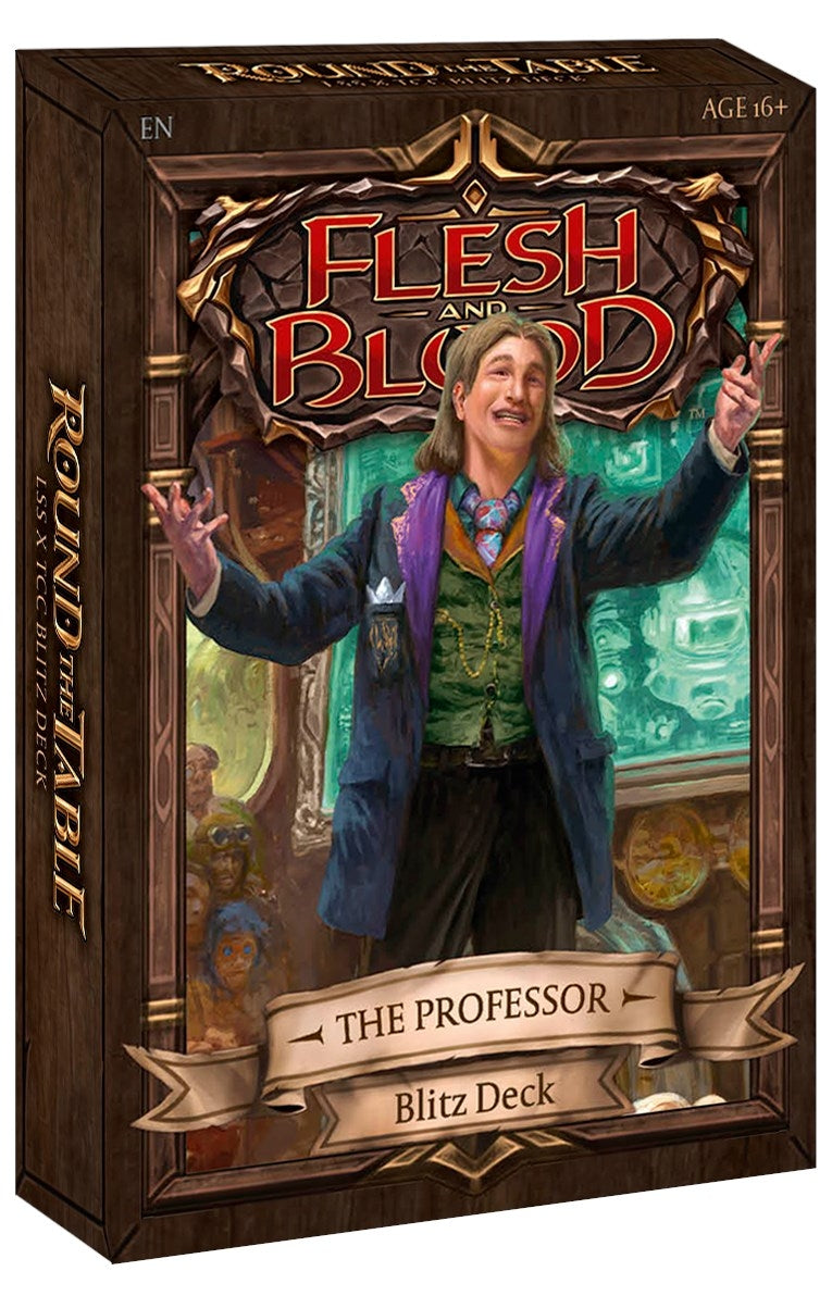 Image for Round the Table Blitz Deck - The Professor - Flesh and Blood TCG