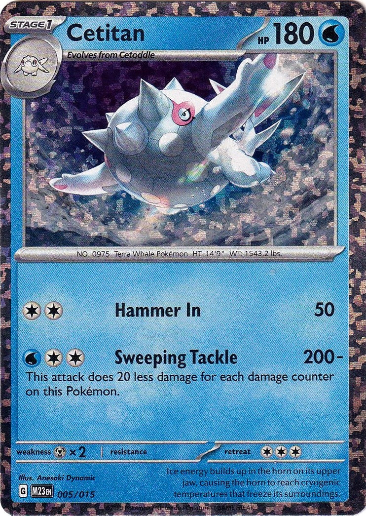 Image for Cetitan (McDonald's Promos 2023) (005/015) - Pokemon