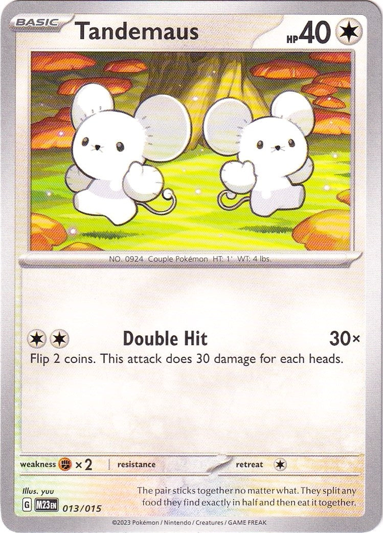 Image for Tandemaus (McDonald's Promos 2023) (013/015) - Pokemon