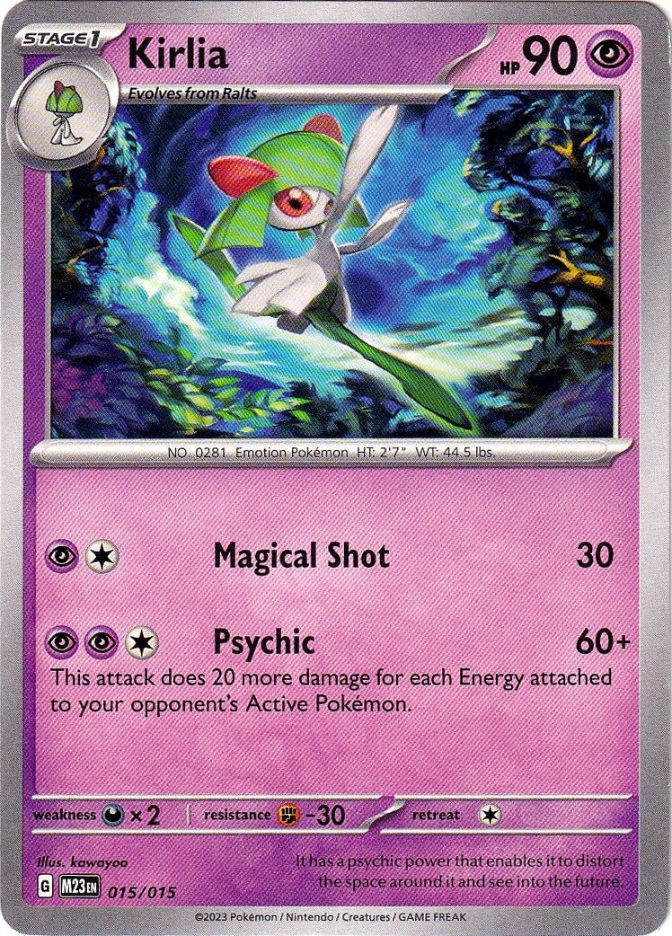 Image for Kirlia (McDonald's Promos 2023) (015/015) - Pokemon