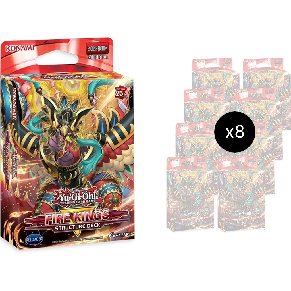 Image for Fire Kings Structure Deck Display [1st Edition] - YuGiOh