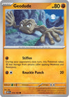 Image for Geodude (SV: Scarlet & Violet 151) (074/165) - Pokemon