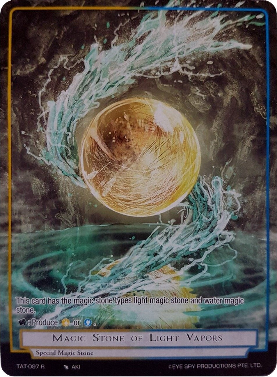 Image for Magic Stone of Light Vapors (Reprint) (Clash of the Star Trees) (TAT-097) - Force of Will