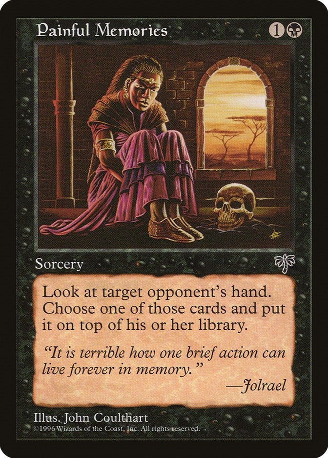 Image for Painful Memories (Mirage) - Magic: The Gathering