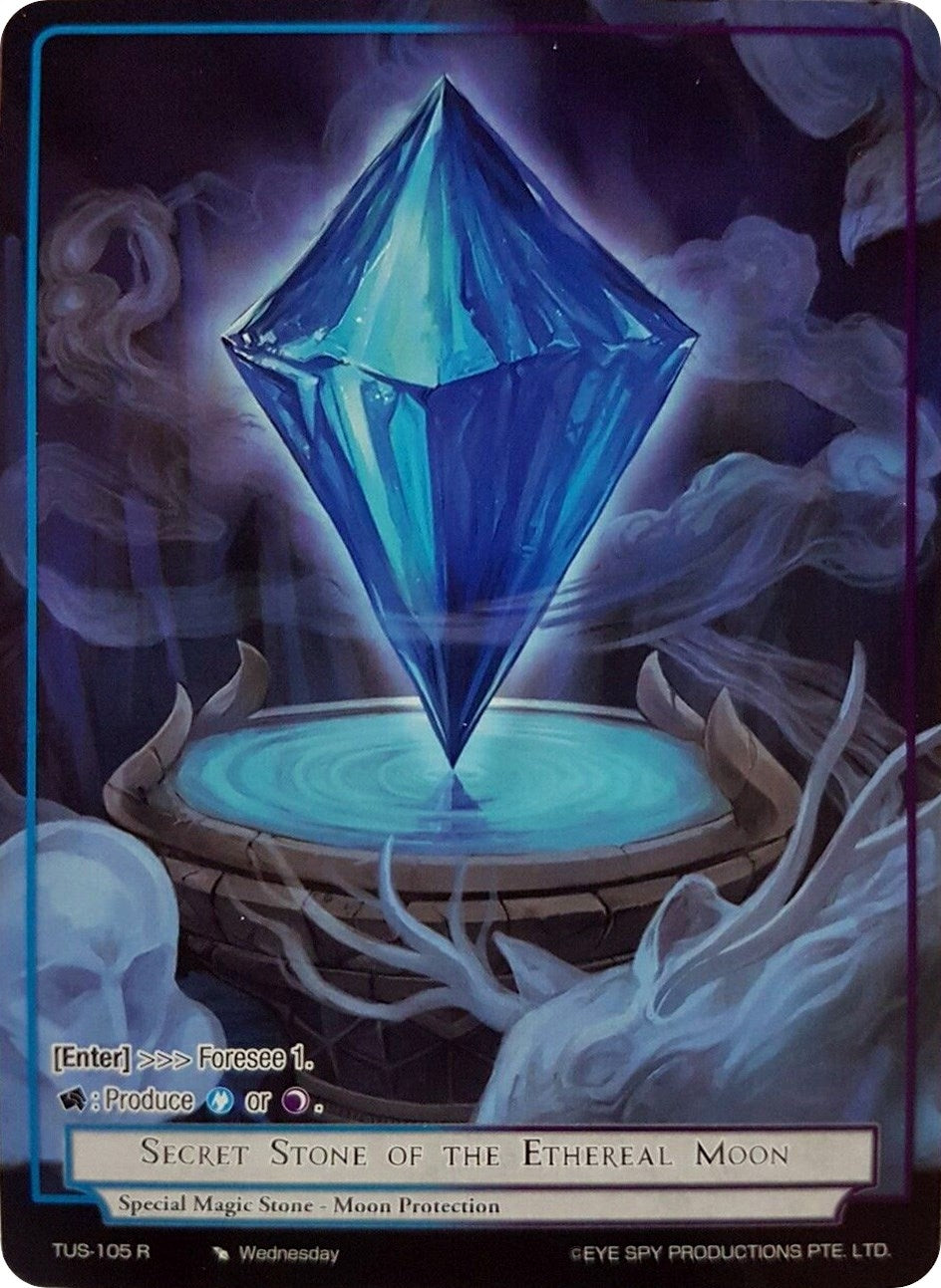 Image for Secret Stone of the Ethereal Moon (Reprint) (Clash of the Star Trees) (TUS-105 R) - Force of Will