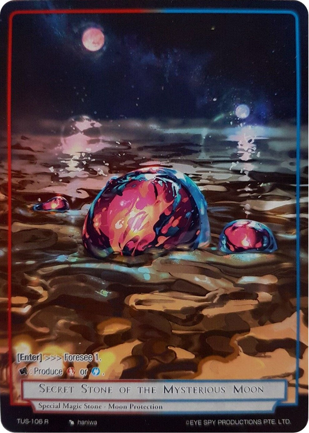 Image for Secret Stone of the Mysterious Moon (Reprint) (Clash of the Star Trees) (TUS-106 R) - Force of Will
