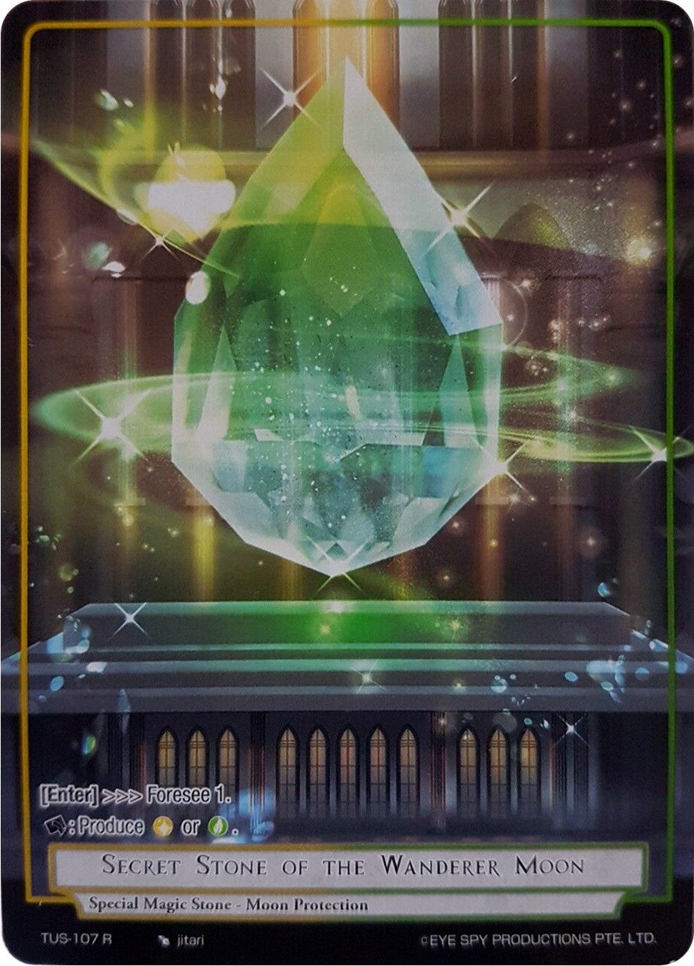 Image for Secret Stone of the Wanderer Moon (Reprint) (Clash of the Star Trees) (TUS-107 R) - Force of Will