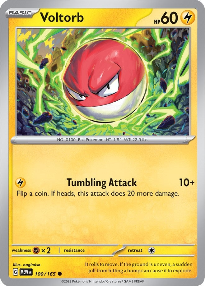 Image for Voltorb (SV: Scarlet & Violet 151) (100/165) - Pokemon