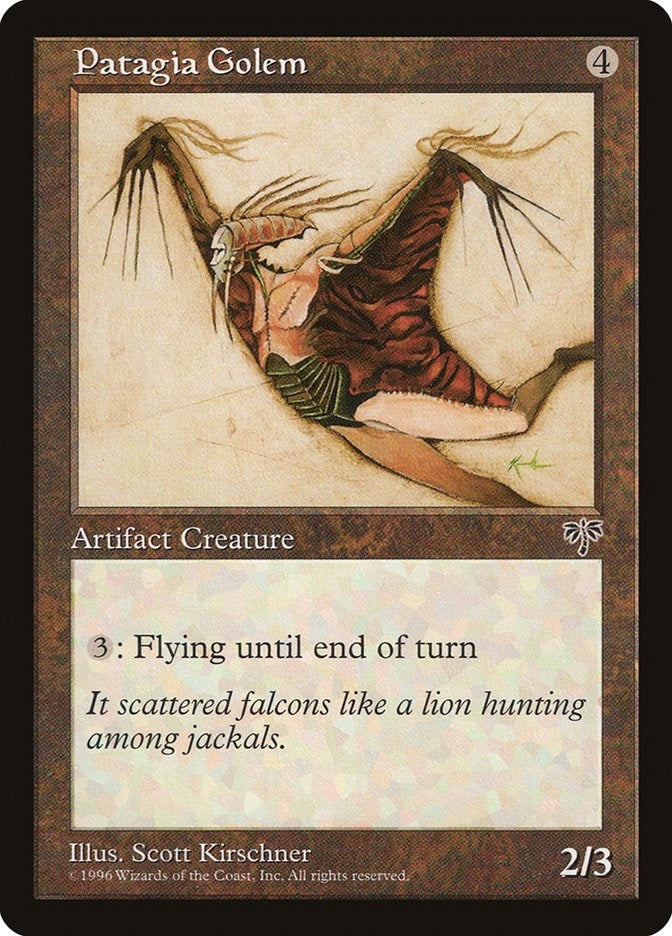 Image for Patagia Golem (Mirage) - Magic: The Gathering