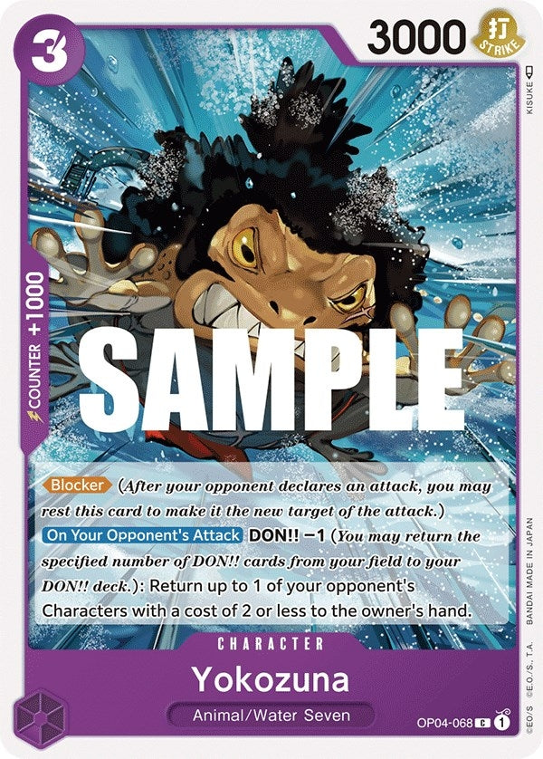 Image for Yokozuna (Kingdoms of Intrigue) (OP04-068) - One Piece Card Game