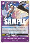 Image for Mr.2.Bon.Kurei (Bentham) (Kingdoms of Intrigue) (OP04-069) - One Piece Card Game