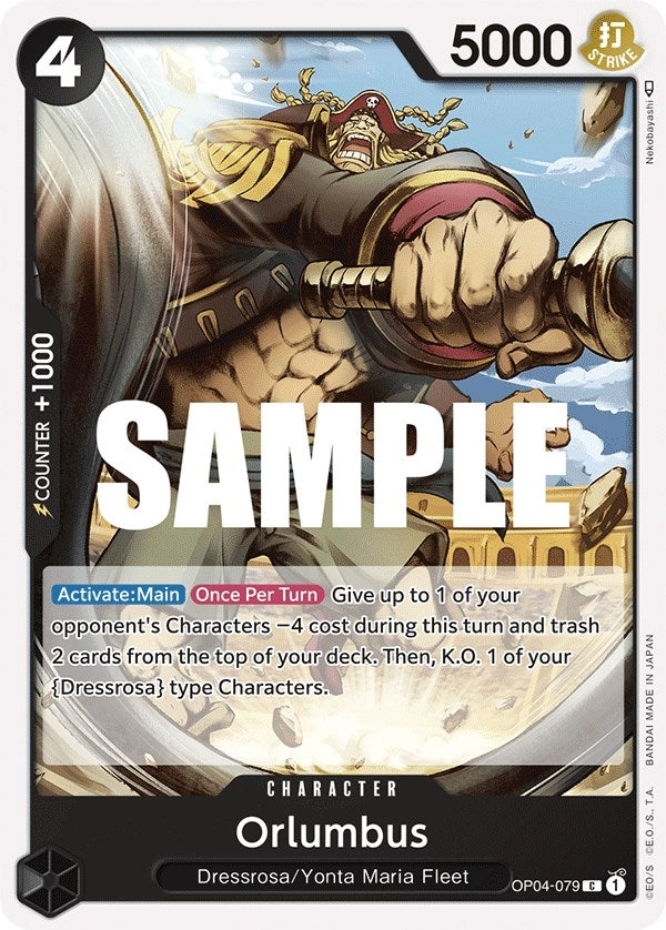 Image for Orlumbus (Kingdoms of Intrigue) (OP04-079) - One Piece Card Game