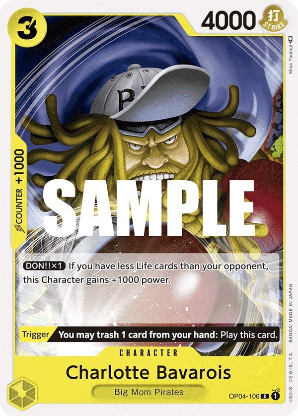 Image for Charlotte Bavarois (Kingdoms of Intrigue) (OP04-106) - One Piece Card Game