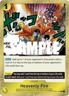 Image for Heavenly Fire (Kingdoms of Intrigue) (OP04-117) - One Piece Card Game