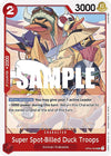 Image for Super Spot-Billed Duck Troops (Kingdoms of Intrigue Pre-Release Cards) (OP04-009) - One Piece Card Game
