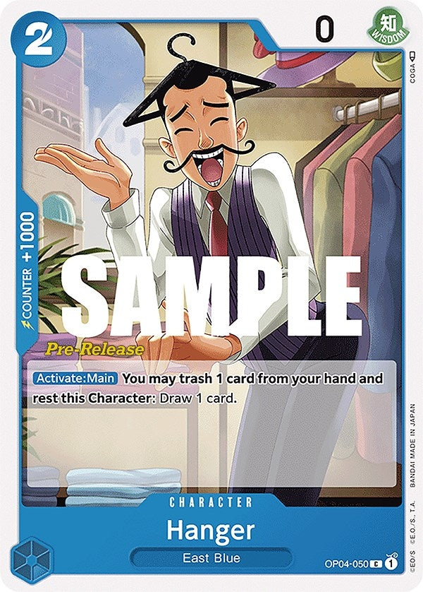Image for Hanger (Kingdoms of Intrigue Pre-Release Cards) (OP04-050) - One Piece Card Game