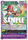Image for Miss.Goldenweek(Marianne) (Kingdoms of Intrigue Pre-Release Cards) (OP04-065) - One Piece Card Game