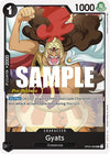 Image for Gyats (Kingdoms of Intrigue Pre-Release Cards) (OP04-080) - One Piece Card Game
