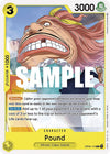 Image for Pound (Kingdoms of Intrigue Pre-Release Cards) (OP04-110) - One Piece Card Game