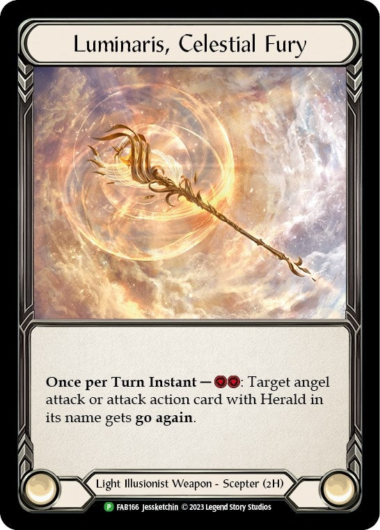 Image for Luminaris, Celestial Fury - FAB166 (Flesh and Blood: Promo Cards) (FAB166) - Flesh and Blood TCG
