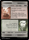 Image for Wicked Role / Cursed Role // Emblem - On An Adventure Double-Sided Token (Wilds of Eldraine) (17 // 18) - Magic: The Gathering