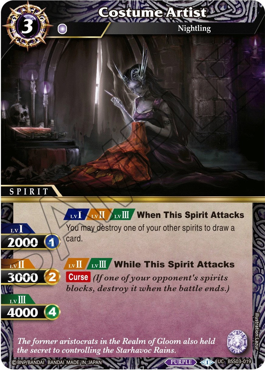 Image for Costume Artist (Aquatic Invaders) (BSS03-019) - Battle Spirits Saga
