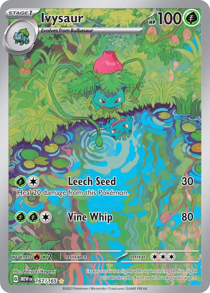 Image for Ivysaur (SV: Scarlet & Violet 151) (167/165) - Pokemon