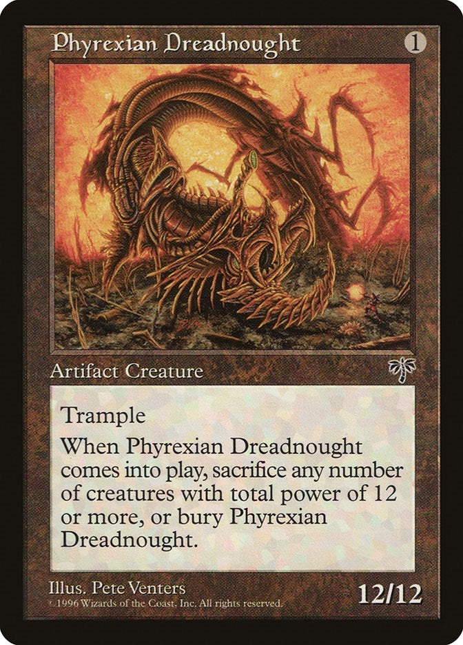 Image for Phyrexian Dreadnought (Mirage) - Magic: The Gathering