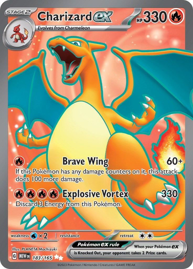 Image for Charizard ex (SV: Scarlet & Violet 151) (183/165) - Pokemon