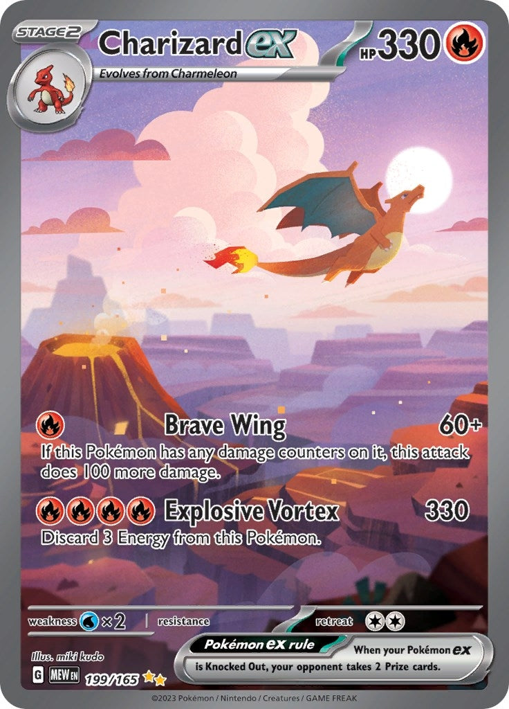 Image for Charizard ex (SV: Scarlet & Violet 151) (199/165) - Pokemon