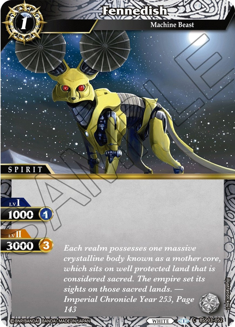 Image for Fennedish (Aquatic Invaders) (BSS03-052) - Battle Spirits Saga