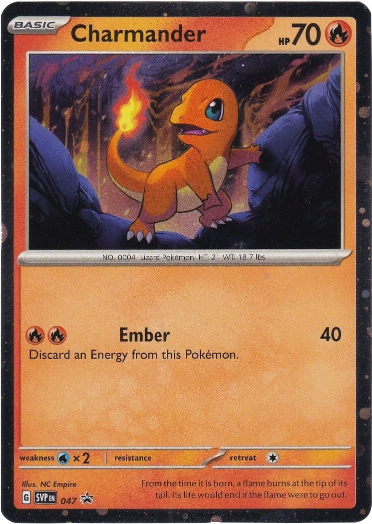 Image for Charmander - 047 (Cosmos Holo) (SV: Scarlet & Violet Promo Cards) (047) - Pokemon