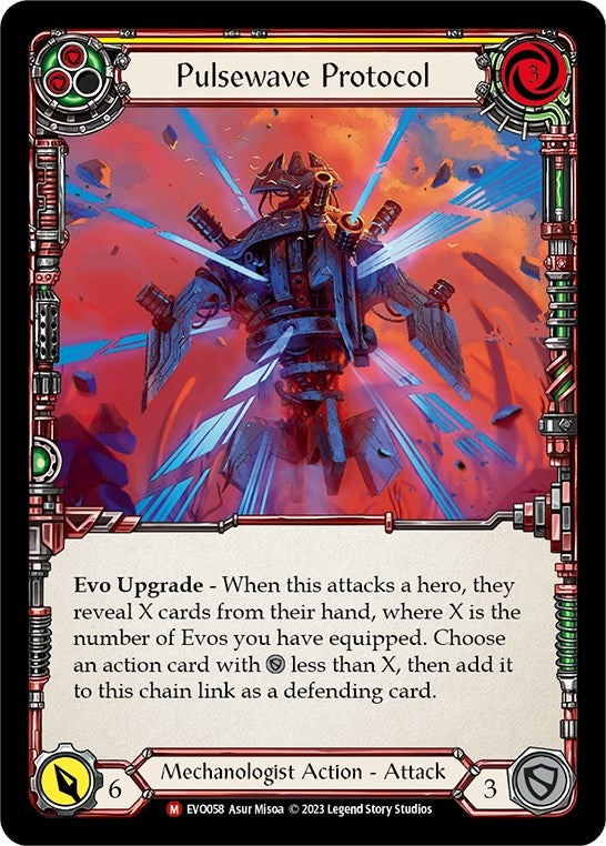 Image for Pulsewave Protocol (Bright Lights) (EVO058) - Flesh and Blood TCG