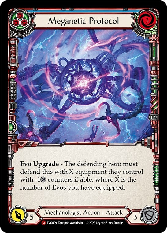 Image for Meganetic Protocol (Bright Lights) (EVO059) - Flesh and Blood TCG