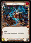 Image for Lay Waste (Red) (Bright Lights) (EVO207) - Flesh and Blood TCG