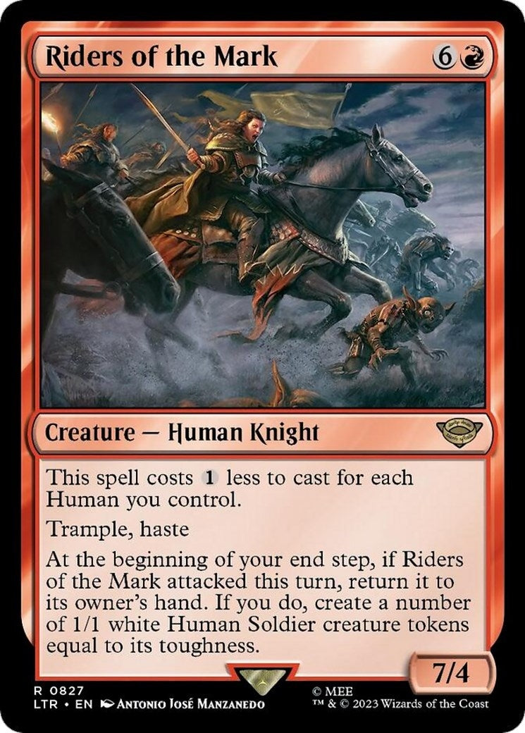 Image for Riders of the Mark (Universes Beyond: The Lord of the Rings: Tales of Middle-earth) (827) - Magic: The Gathering