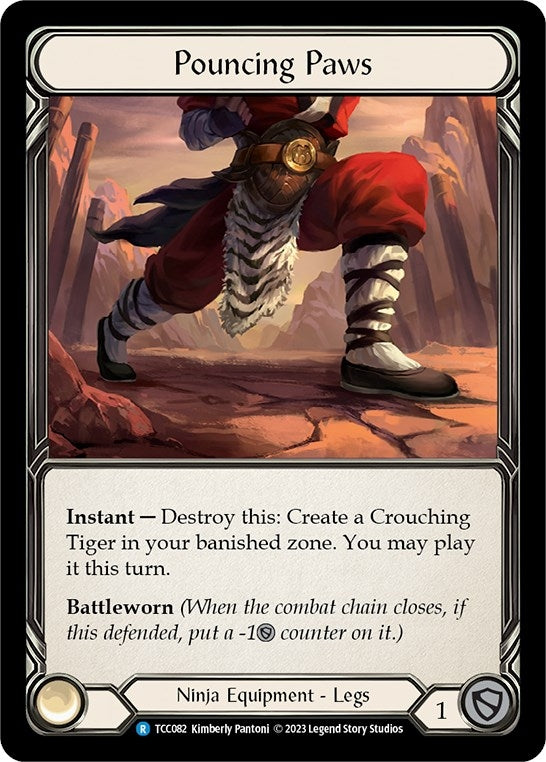Image for Pouncing Paws (Round the Table: TCCxLSS) (TCC082) - Flesh and Blood TCG